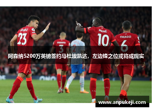 阿森纳5200万英镑签约马杜埃凯达，左边锋之位或将成现实